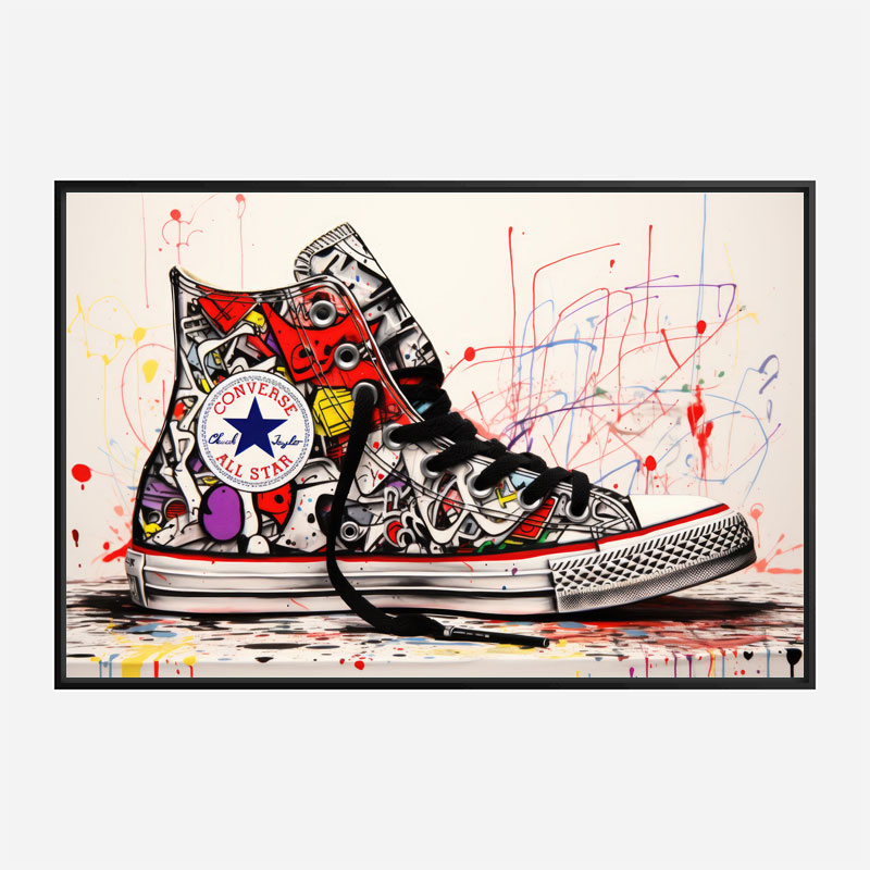 Converse all star outlet graffiti